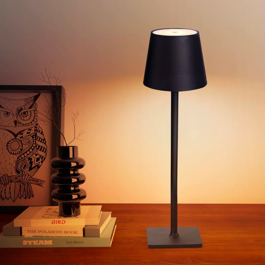 LumiGlow | Kabellose Designleuchte mit Wiederaufladbarer Funktion