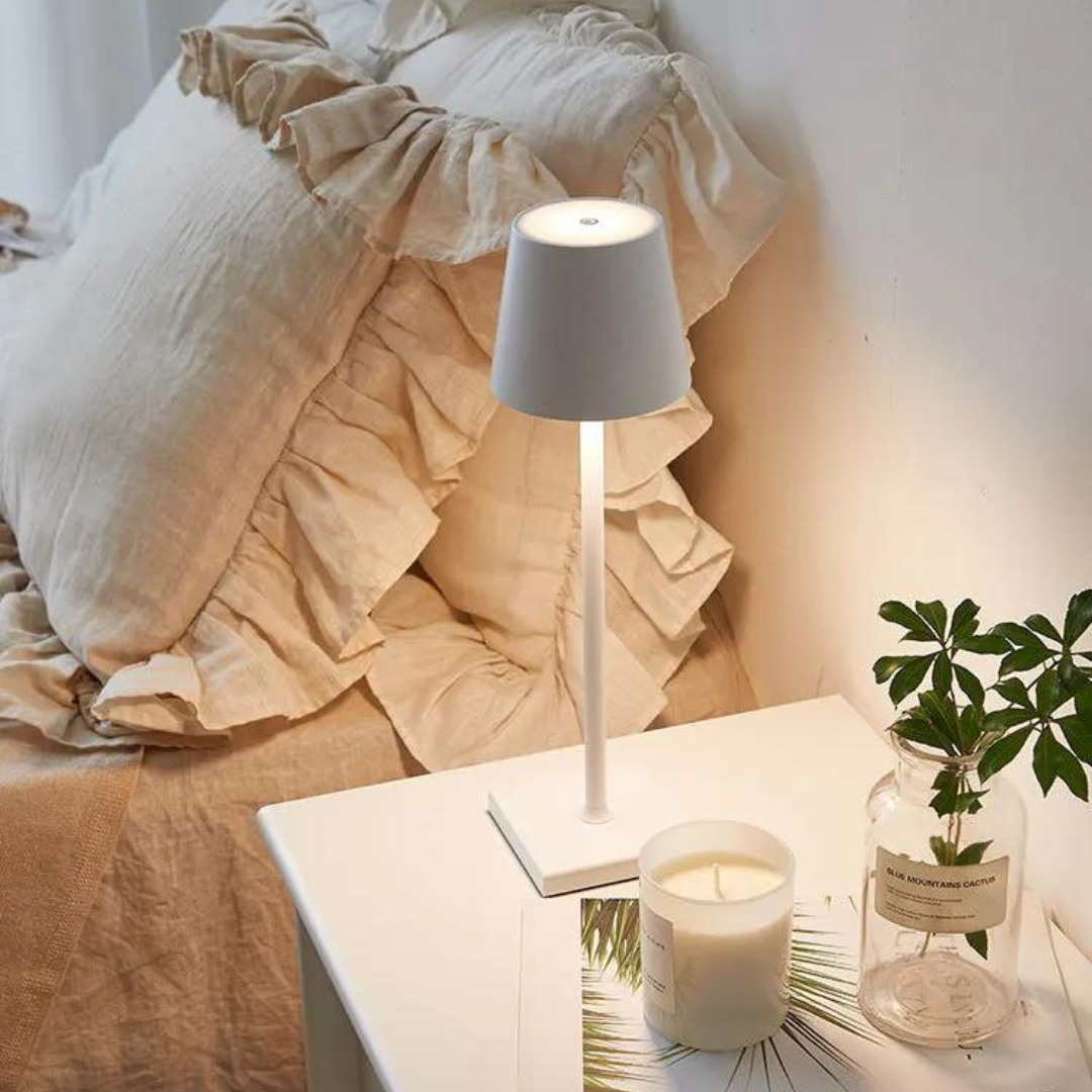 LumiGlow | Kabellose Designleuchte mit Wiederaufladbarer Funktion
