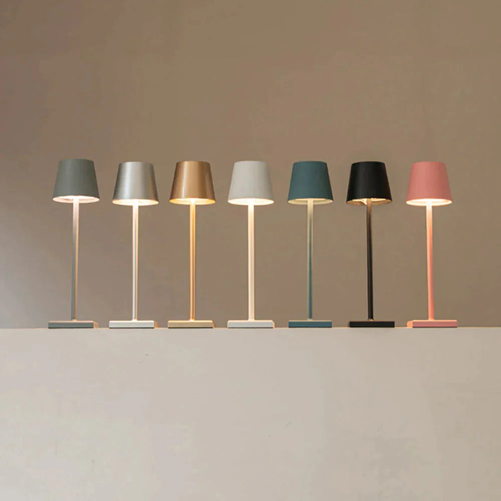 LumiGlow | Kabellose Designleuchte mit Wiederaufladbarer Funktion