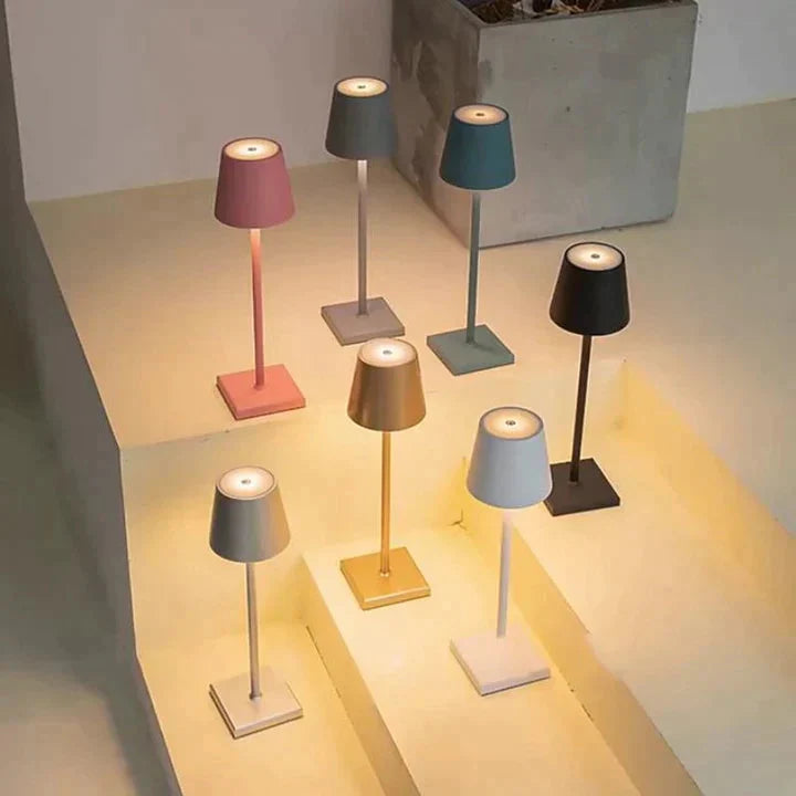 LumiGlow | Kabellose Designleuchte mit Wiederaufladbarer Funktion