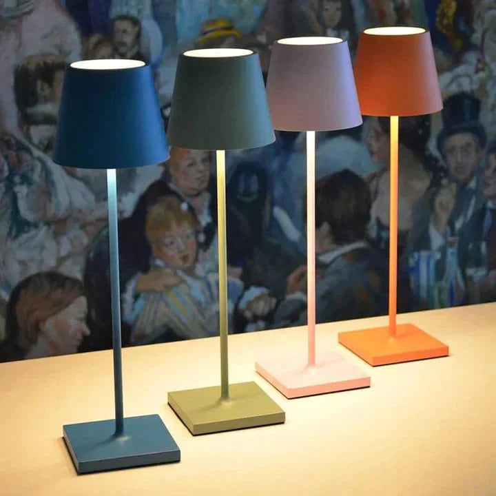 LumiGlow | Kabellose Designleuchte mit Wiederaufladbarer Funktion