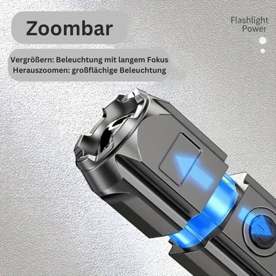 LuminaBeam Pro | Tragbare Teleskop-Taschenlampe für ultimative Outdoor-Abenteuer