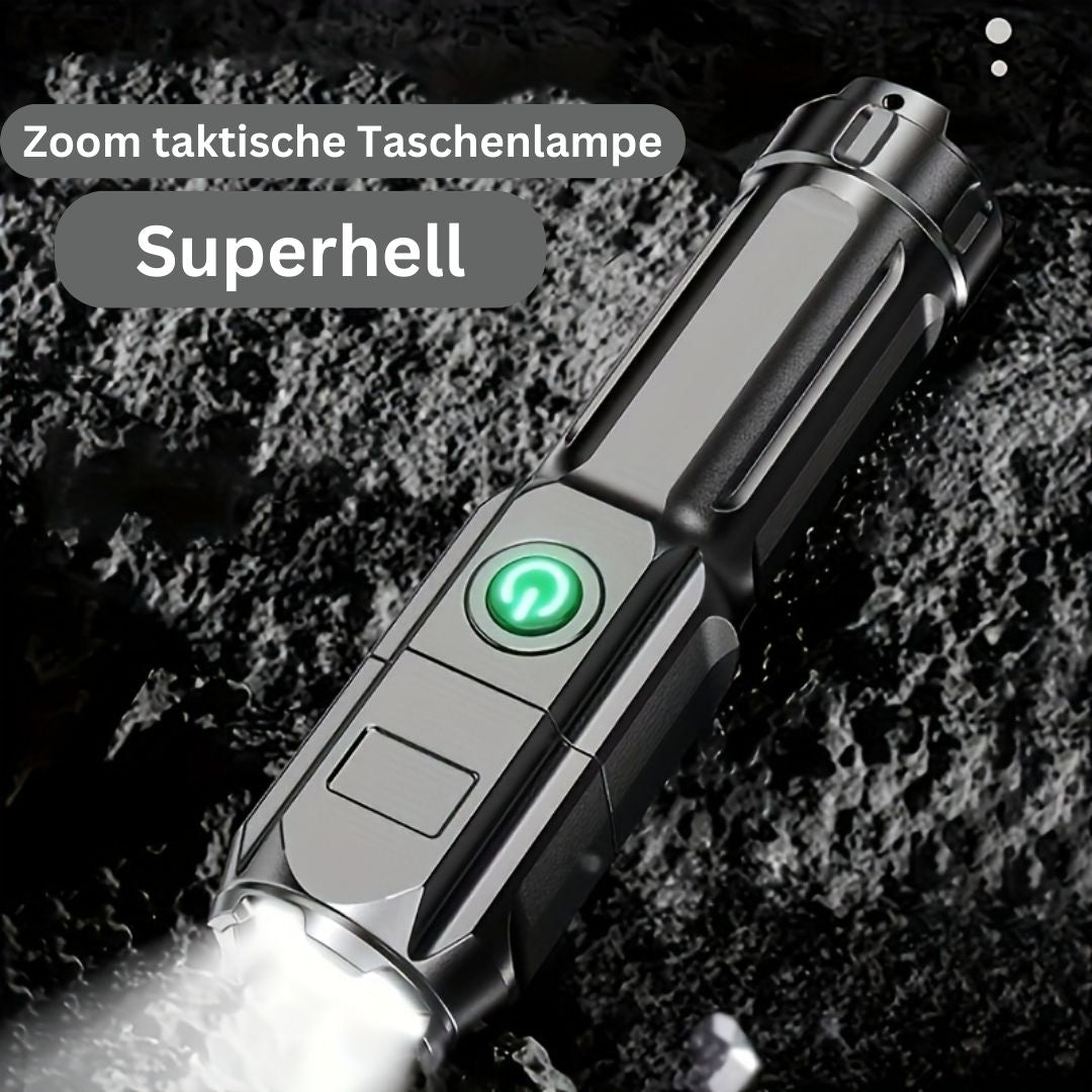 LuminaBeam Pro | Tragbare Teleskop-Taschenlampe für ultimative Outdoor-Abenteuer