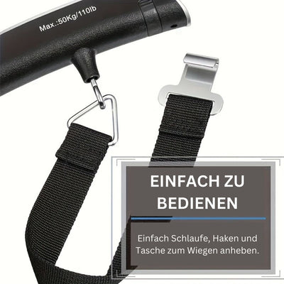 LuminaWeigh | Erhöhen Sie Ihre Reise mit der ultimativen 110lb/50kg Digitalen Reisewaage