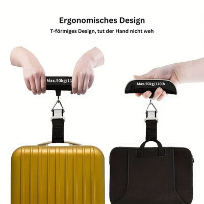 LuminaWeigh | Erhöhen Sie Ihre Reise mit der ultimativen 110lb/50kg Digitalen Reisewaage