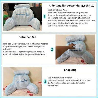 LuxeRelax | Lendenstützkissen - Ihr Tor zu stilvollem Komfort