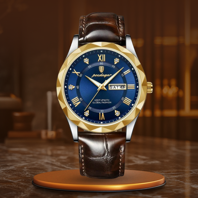 Windsor | Lederarmband-Quarzuhr