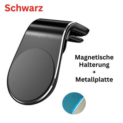 MagnetGrip Pro | Ultimative L-förmige Handyhalterung für Autos - stilvoll, sicher und universell