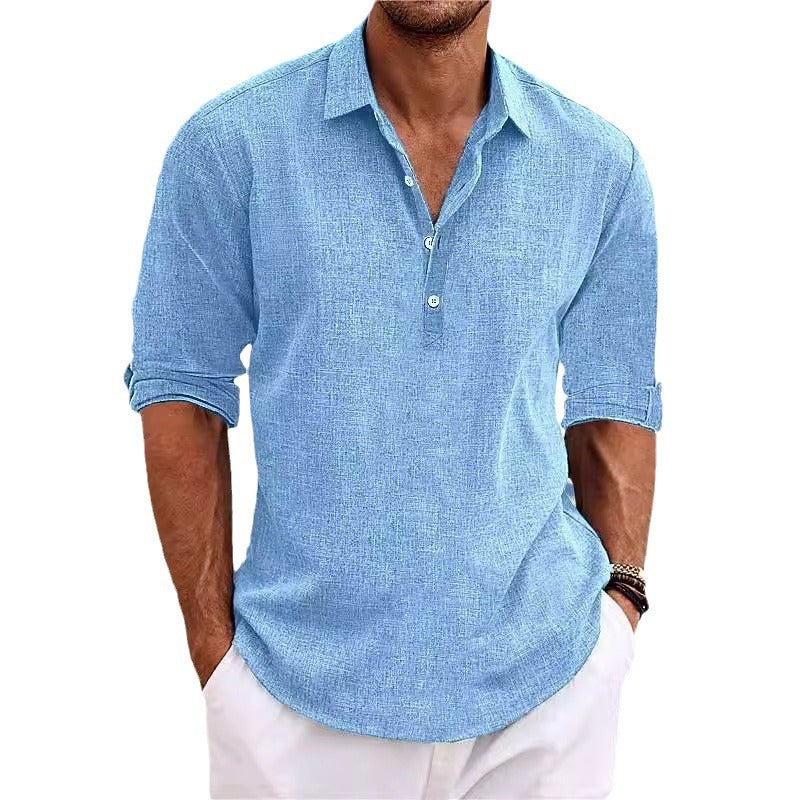 Marco | Zeitlos Klassisches Leinen Polo