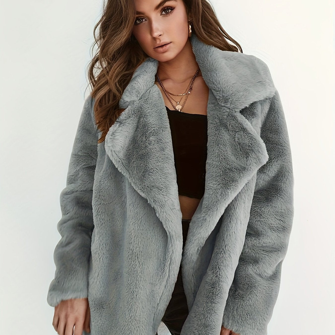 Merlijn | Dein Style, deine Eleganz - Mit unserem Casual Fuzzy Jacke im Trend
