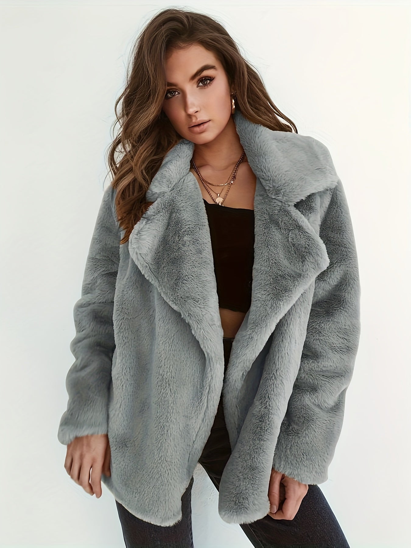 Merlijn | Dein Style, deine Eleganz - Mit unserem Casual Fuzzy Jacke im Trend