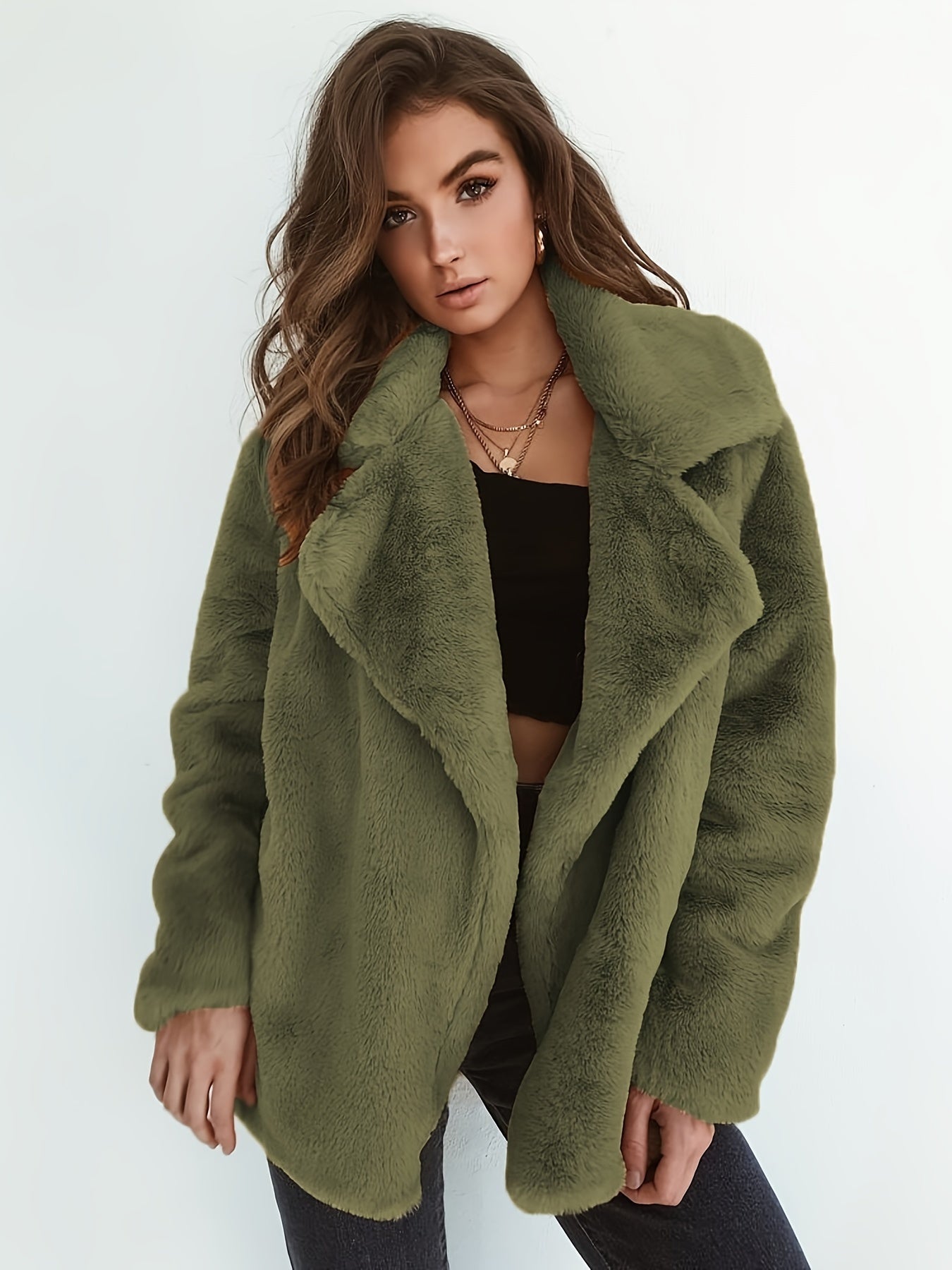 Merlijn | Dein Style, deine Eleganz - Mit unserem Casual Fuzzy Jacke im Trend