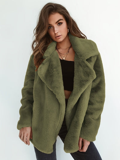 Merlijn | Dein Style, deine Eleganz - Mit unserem Casual Fuzzy Jacke im Trend