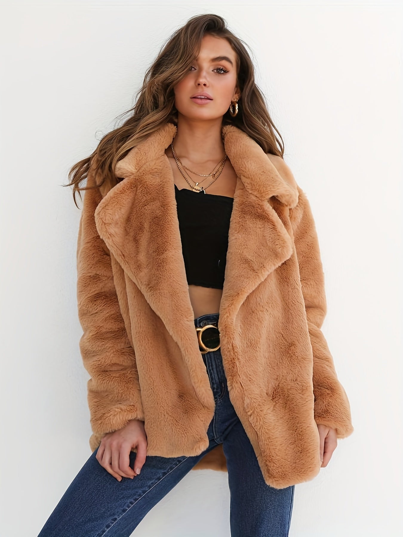 Merlijn | Dein Style, deine Eleganz - Mit unserem Casual Fuzzy Jacke im Trend