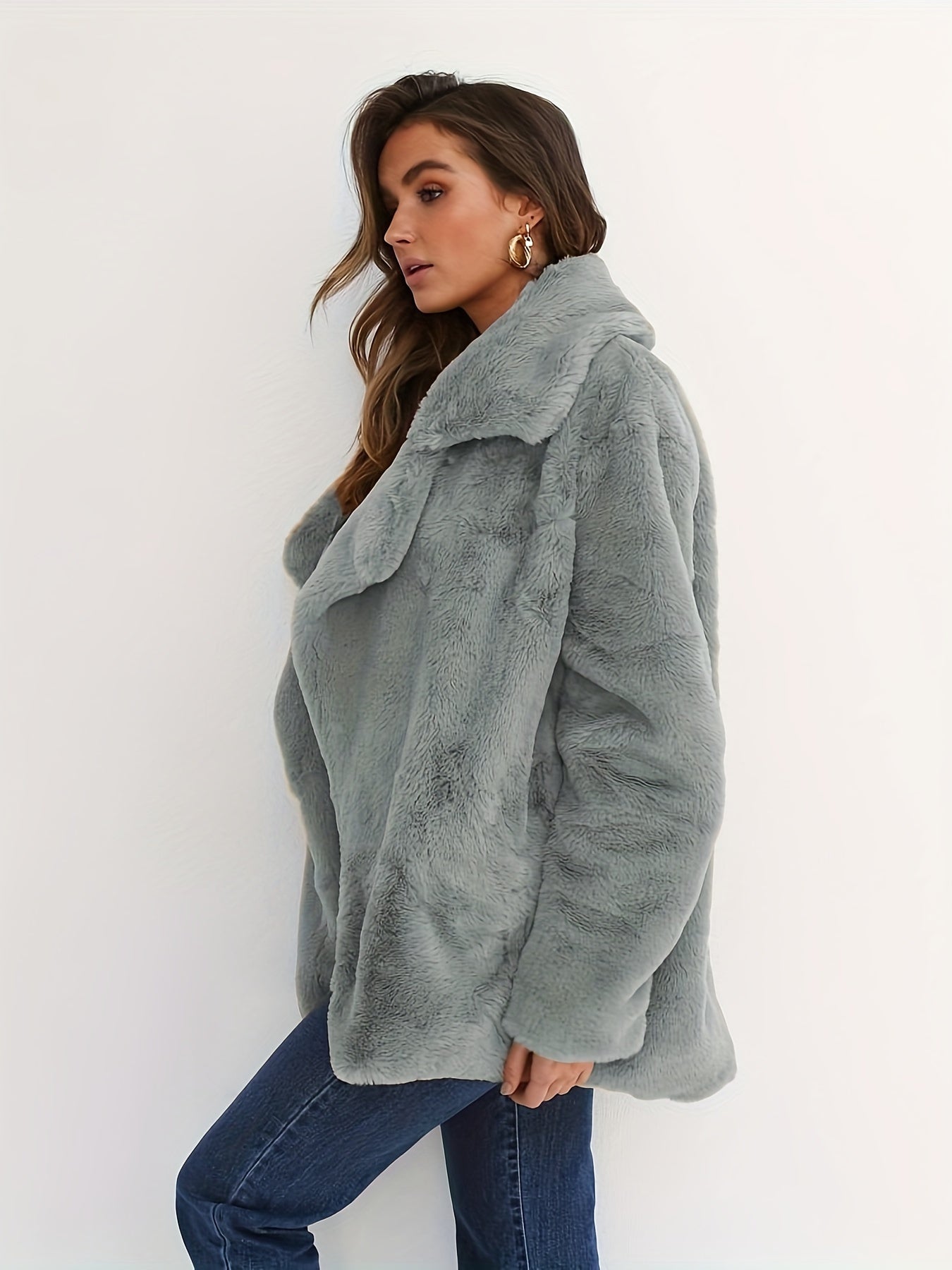 Merlijn | Dein Style, deine Eleganz - Mit unserem Casual Fuzzy Jacke im Trend
