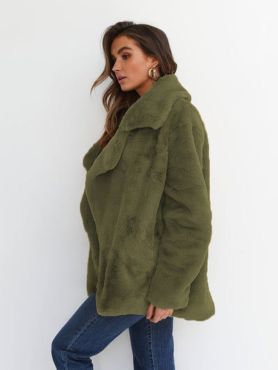 Merlijn | Dein Style, deine Eleganz - Mit unserem Casual Fuzzy Jacke im Trend