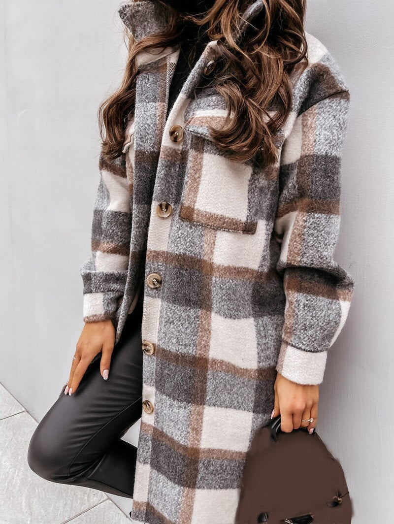 Mila | Elegante Wärme, Der Flanellpullover für Stilbewusste
