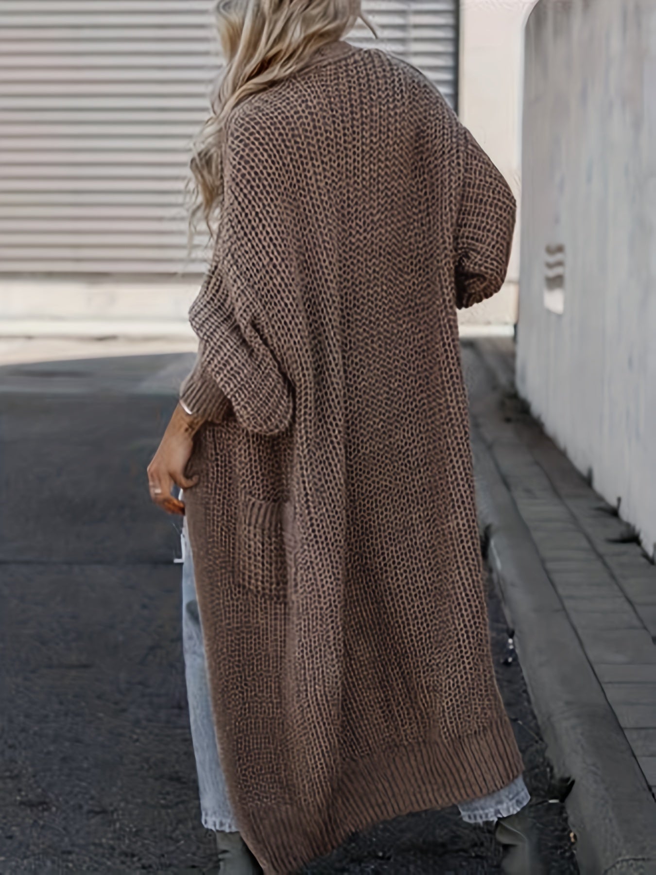 Monika | Erhöhen Sie Ihren Stil mit dieser unwiderstehlich gemütlichen Strickjacke mit langen Ärmeln