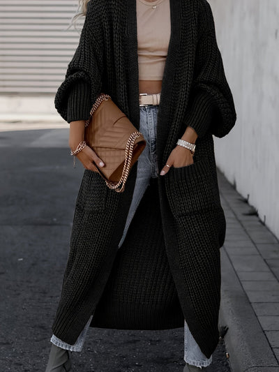 Monika | Erhöhen Sie Ihren Stil mit dieser unwiderstehlich gemütlichen Strickjacke mit langen Ärmeln