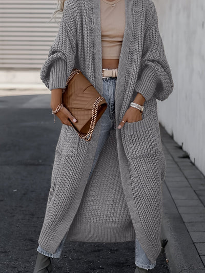 Monika | Erhöhen Sie Ihren Stil mit dieser unwiderstehlich gemütlichen Strickjacke mit langen Ärmeln
