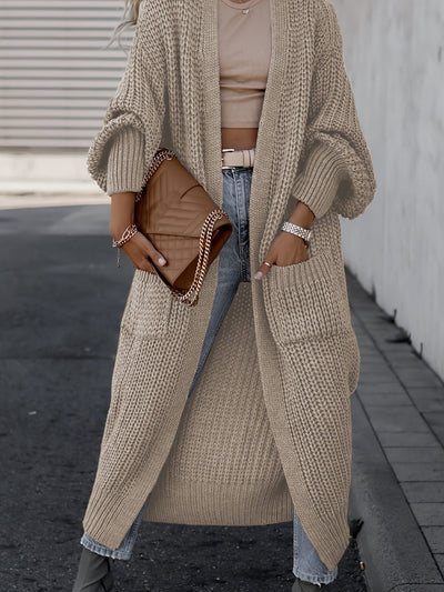 Monika | Erhöhen Sie Ihren Stil mit dieser unwiderstehlich gemütlichen Strickjacke mit langen Ärmeln