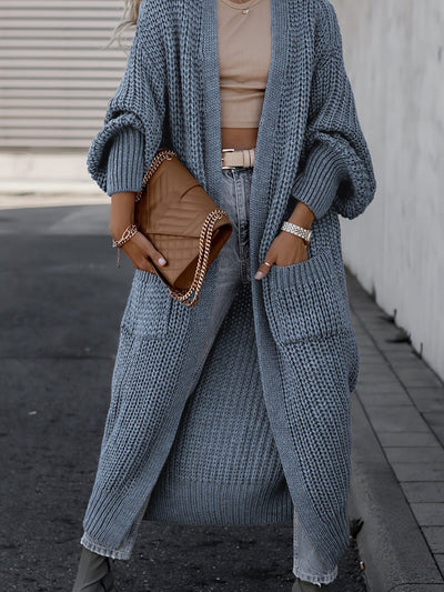 Monika | Erhöhen Sie Ihren Stil mit dieser unwiderstehlich gemütlichen Strickjacke mit langen Ärmeln