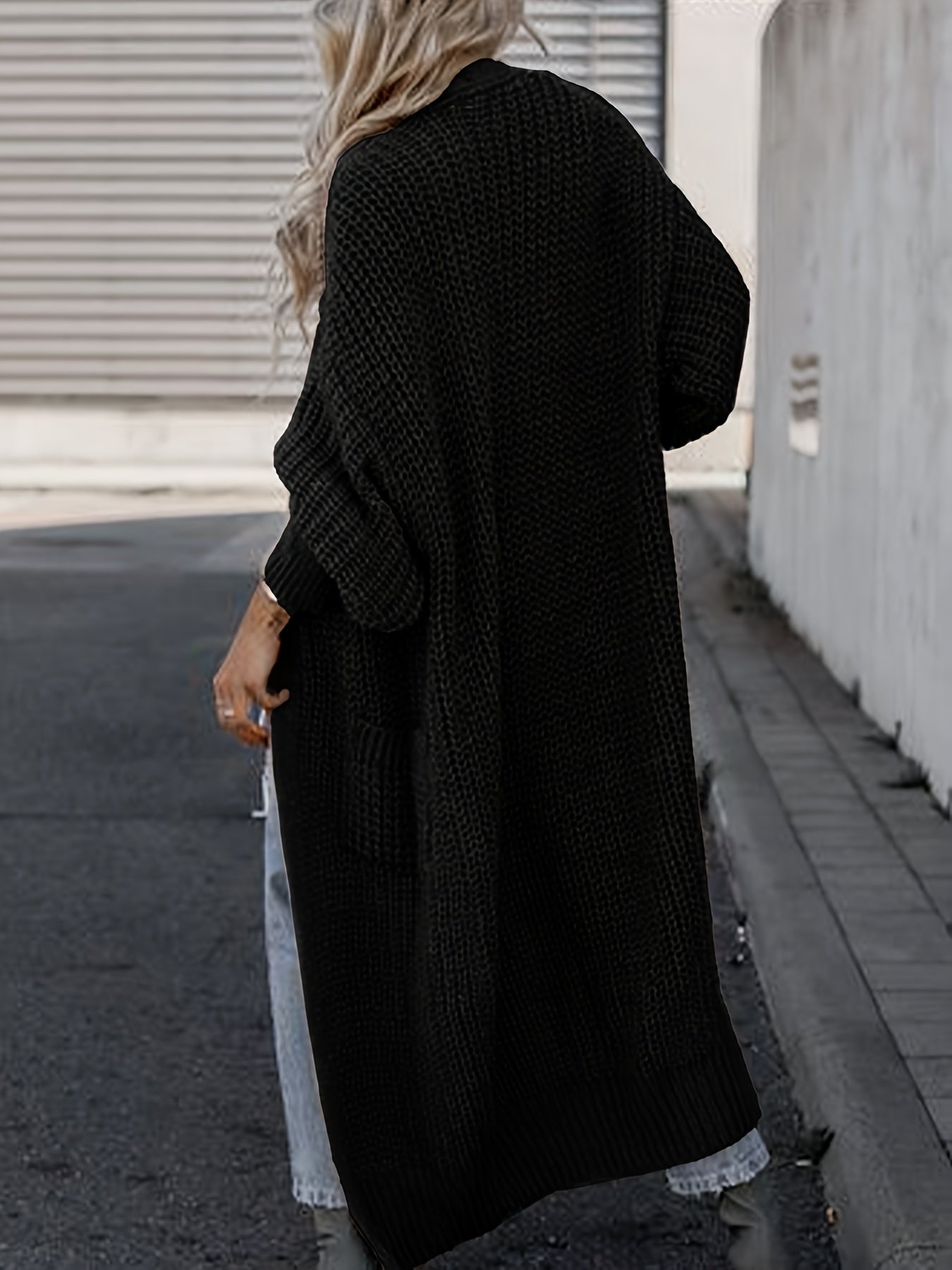 Monika | Erhöhen Sie Ihren Stil mit dieser unwiderstehlich gemütlichen Strickjacke mit langen Ärmeln