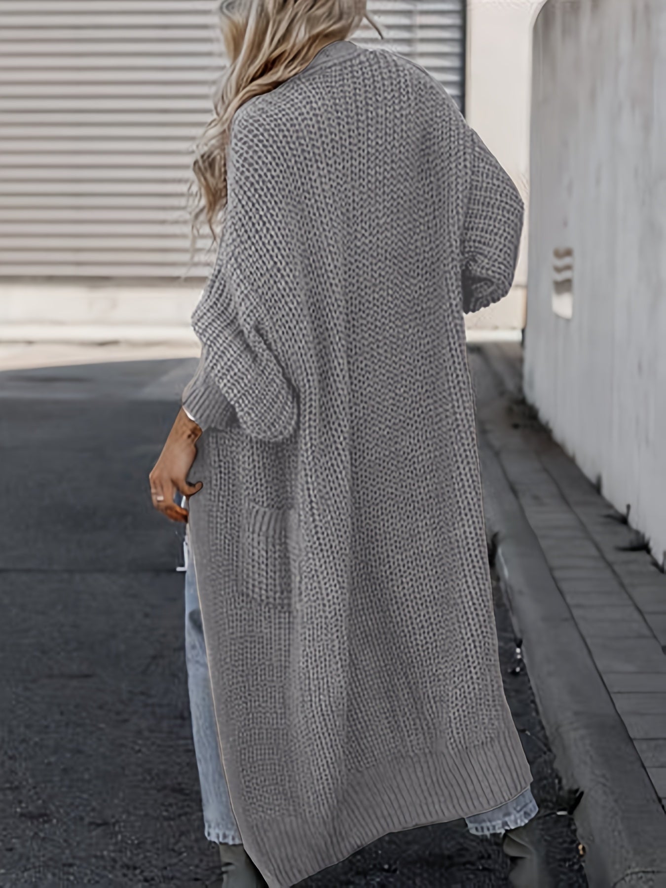 Monika | Erhöhen Sie Ihren Stil mit dieser unwiderstehlich gemütlichen Strickjacke mit langen Ärmeln