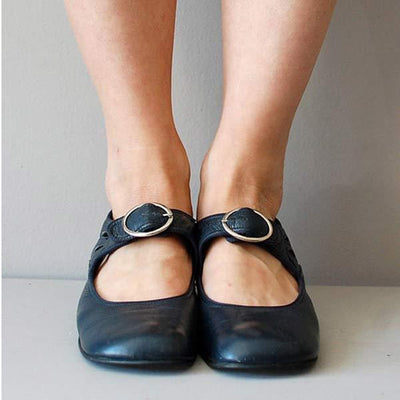 Rhoda® | Klassische Sandalen mit Lederabsatz