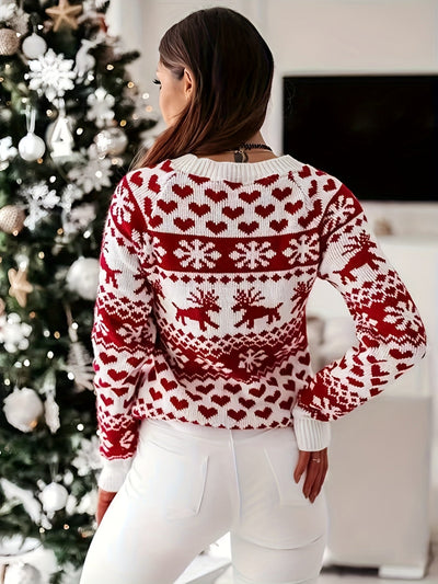 Nikole | Stilvolles Raglan-Pullover für festliche Damenbekleidung