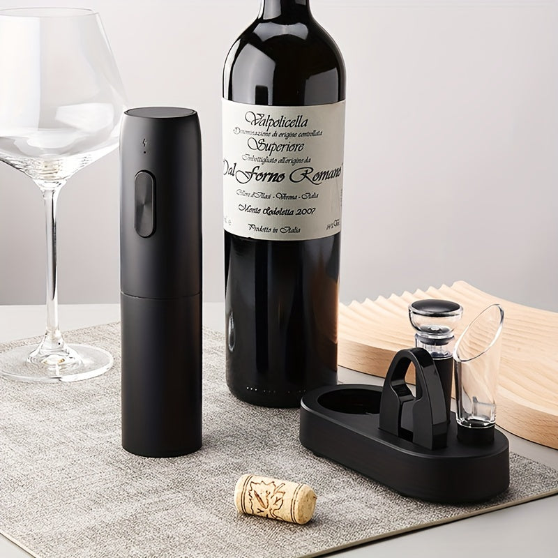 Nippen Sie mit Stil | Erhellen Sie Ihre Abende mit unserem eleganten elektrischen Weinöffner-Set