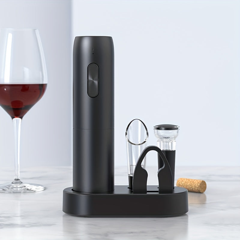 Nippen Sie mit Stil | Erhellen Sie Ihre Abende mit unserem eleganten elektrischen Weinöffner-Set