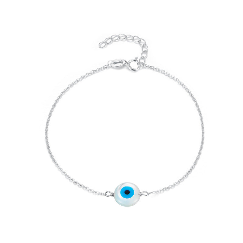 925er Sterling Silber Dämonenauge Armband