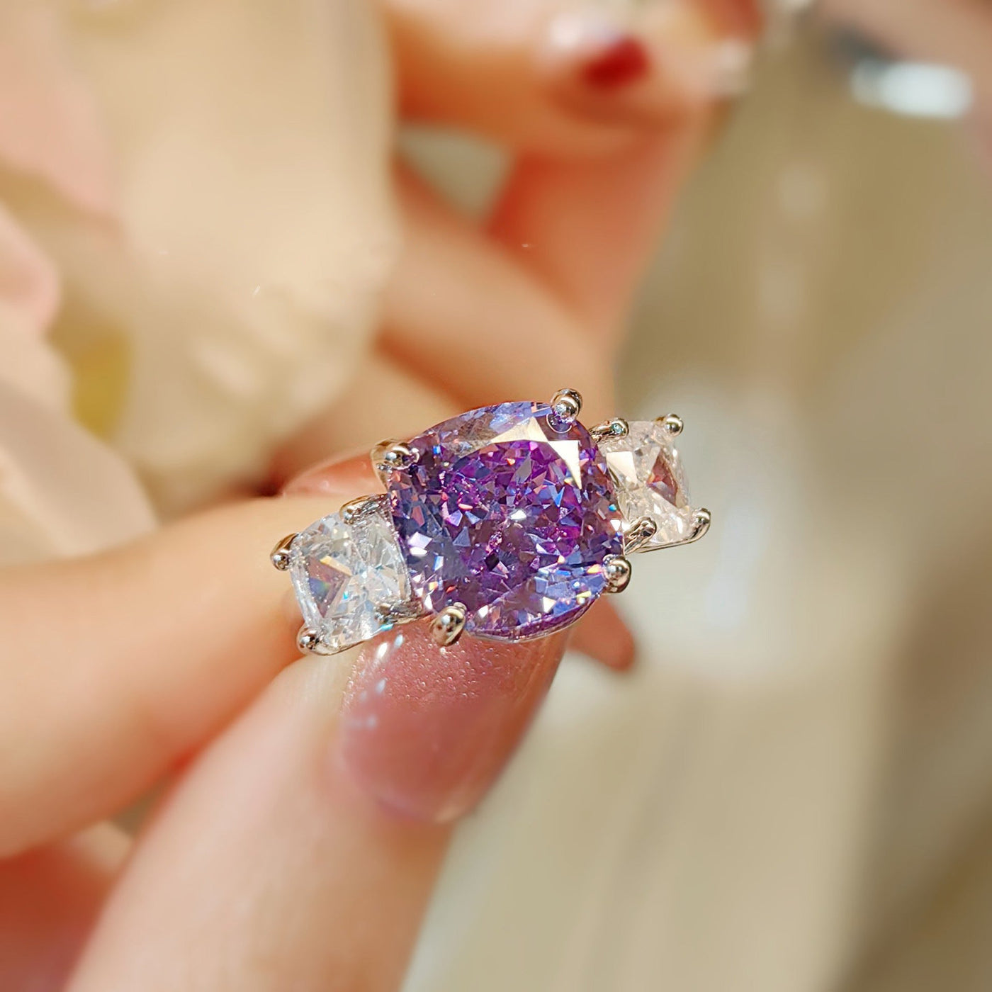 Adeline Violetta Satz | Weißgold 14k