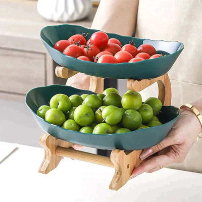 Obststapel | Kreative Obstschale 3 Schichten
