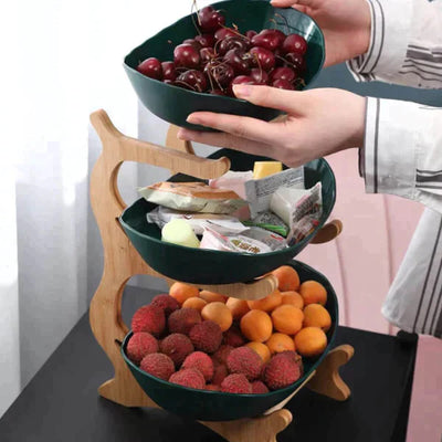 Obststapel | Kreative Obstschale 3 Schichten