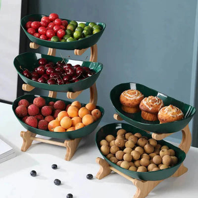 Obststapel | Kreative Obstschale 3 Schichten