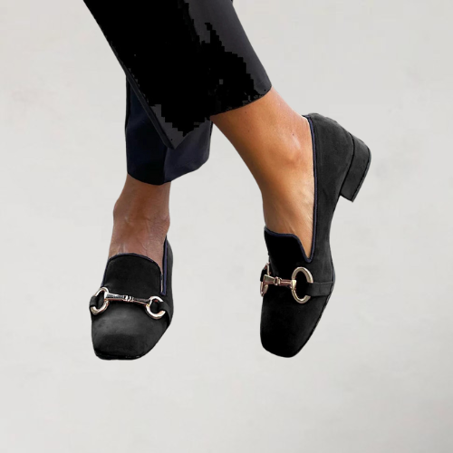 Zeloria - Elegante Loafer mit niedrigem Absatz