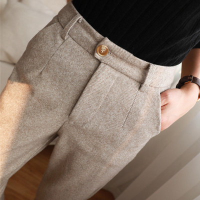 Elegante Damenhose mit hoher Taille
