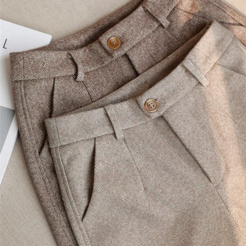 Elegante Damenhose mit hoher Taille