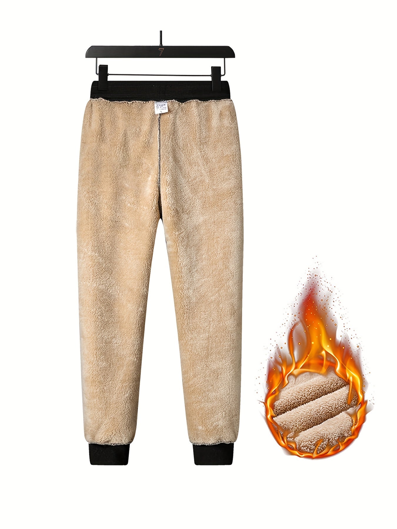 PolarFlex | Arctic Comfort, Warme Fleece gefütterte Herren-Winterhosen