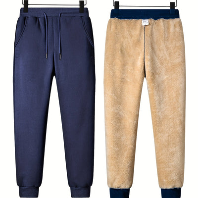 PolarFlex | Arctic Comfort, Warme Fleece gefütterte Herren-Winterhosen