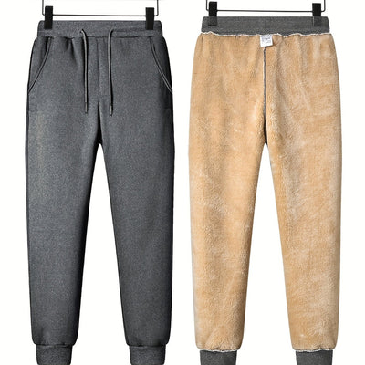 PolarFlex | Arctic Comfort, Warme Fleece gefütterte Herren-Winterhosen