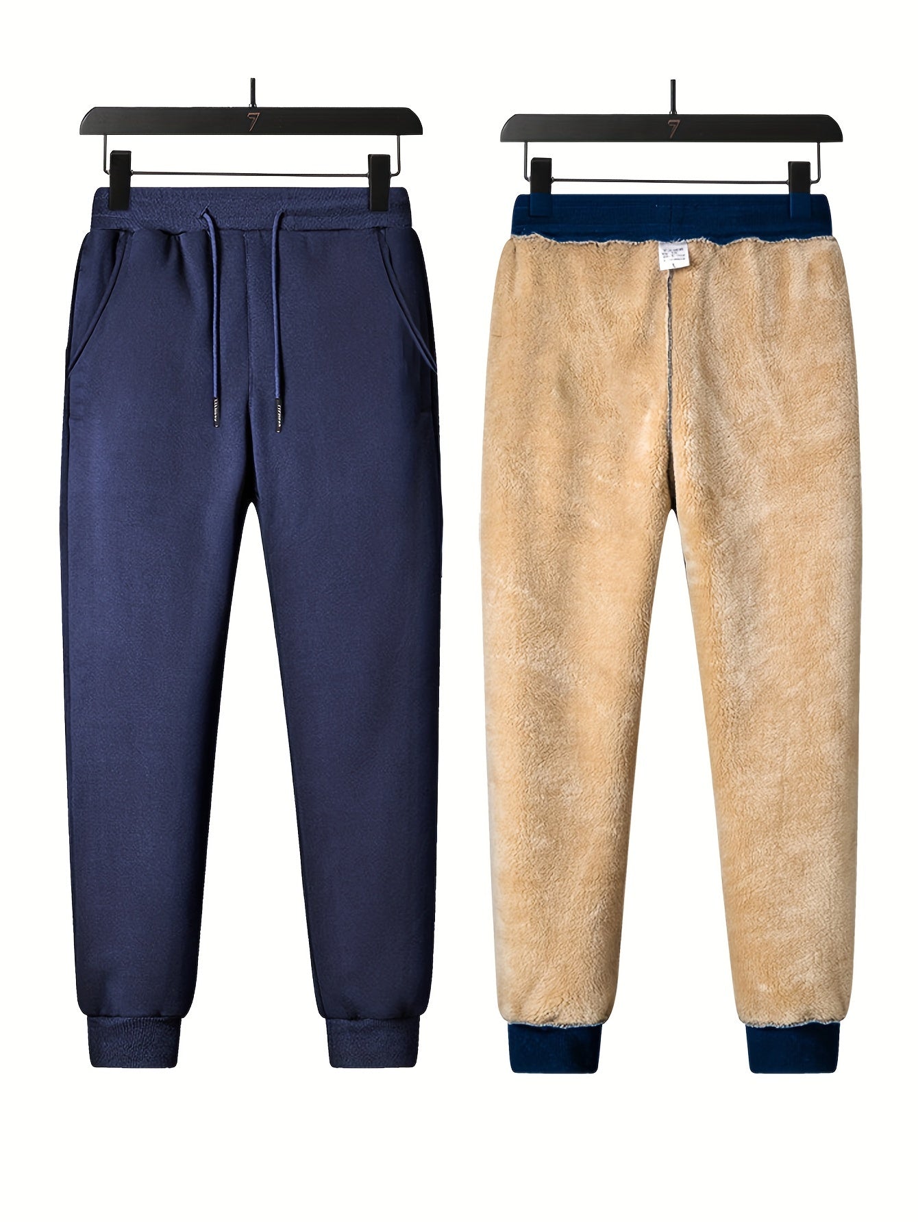 PolarFlex | Arctic Comfort, Warme Fleece gefütterte Herren-Winterhosen