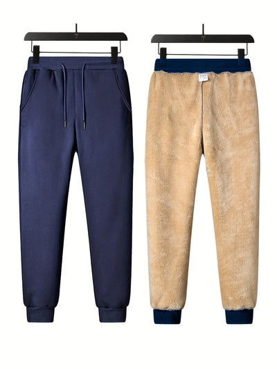 PolarFlex | Arctic Comfort, Warme Fleece gefütterte Herren-Winterhosen