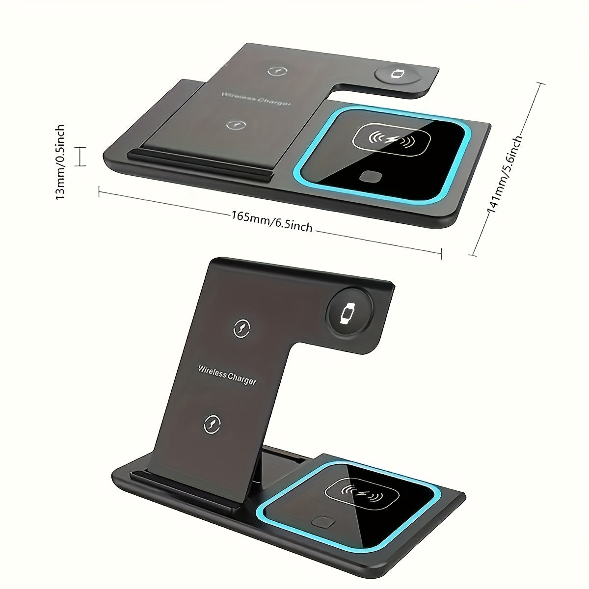 PowerHub Deluxe | Die Zukunft des Ladens, PowerHub Deluxe – Ihr 3-in-1 Snelladestation für iPhone, iWatch und Airpods