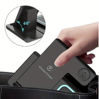 PowerHub Deluxe | Die Zukunft des Ladens, PowerHub Deluxe – Ihr 3-in-1 Snelladestation für iPhone, iWatch und Airpods