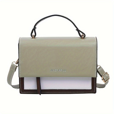 Quadratische tasche | Entdecken Sie Unsere Modische Farbblock Quadratische Umhängetasche!