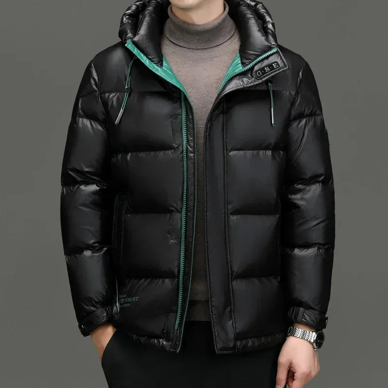 Winter Herren Daunenjacke | Mit Kapuze