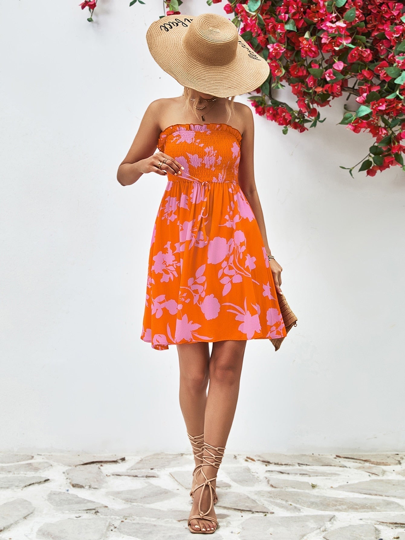 Warmes - Trägerloses Sommerkleid für dich